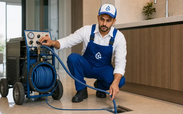 drain cleaning in riyadh clearing a blocked kitchen drain